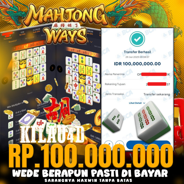 BUKTI KEMENANGAN BESAR