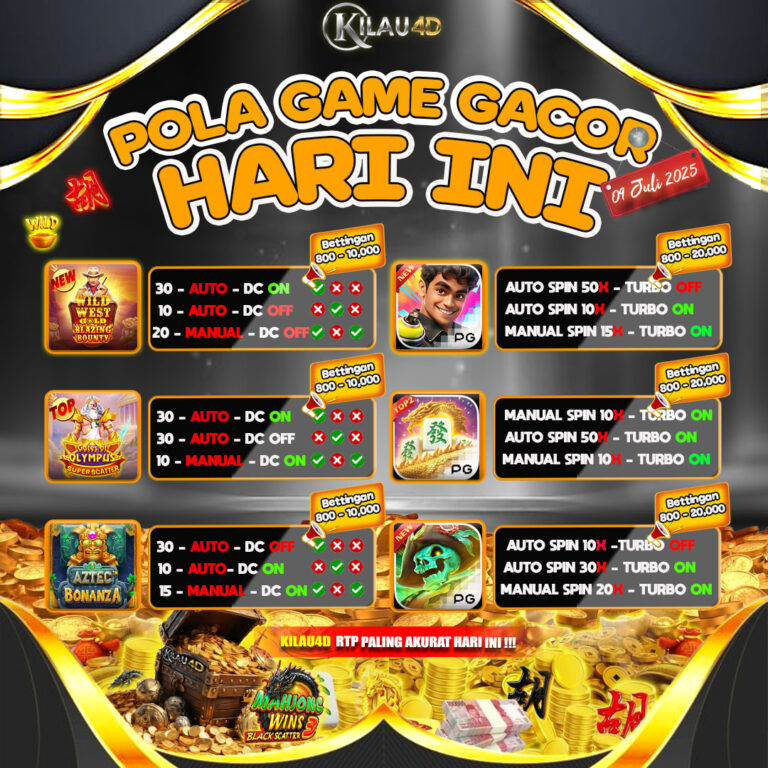 RTP GAME GACOR 09 JULI-Recovered