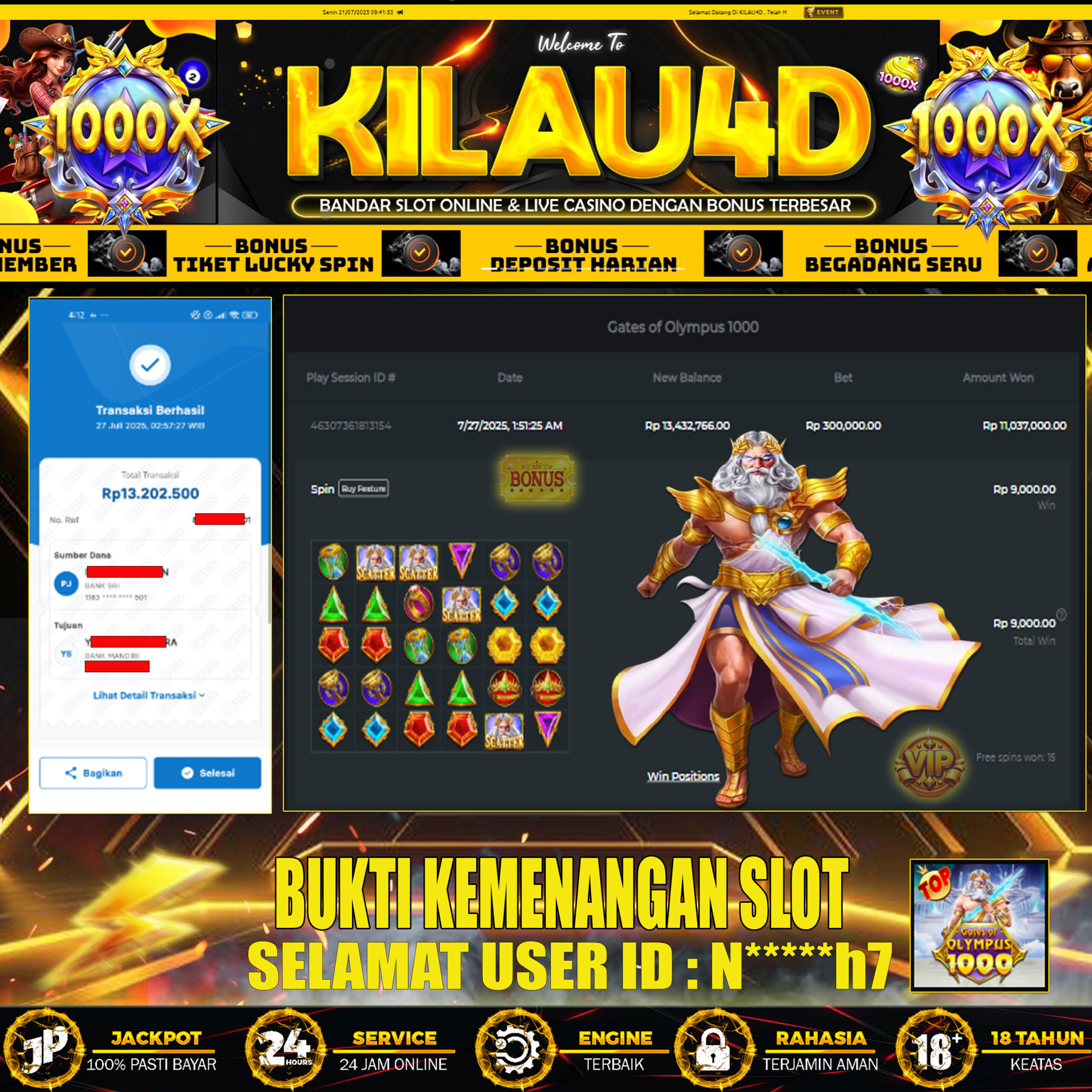 KEMENANGAN SLOT