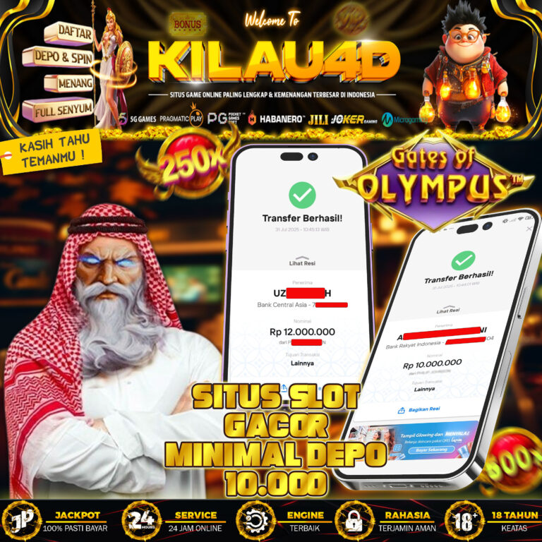 BUKTI KEMENANGAN SLOT