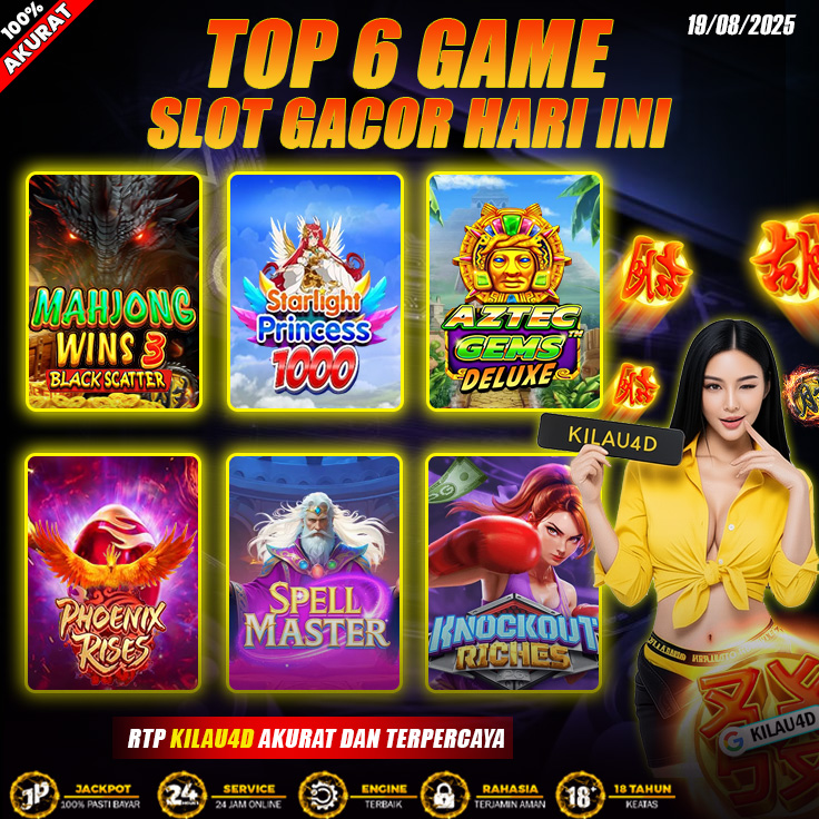 PREDIKSI SLOT KILAU4D 19 AGUSTUS