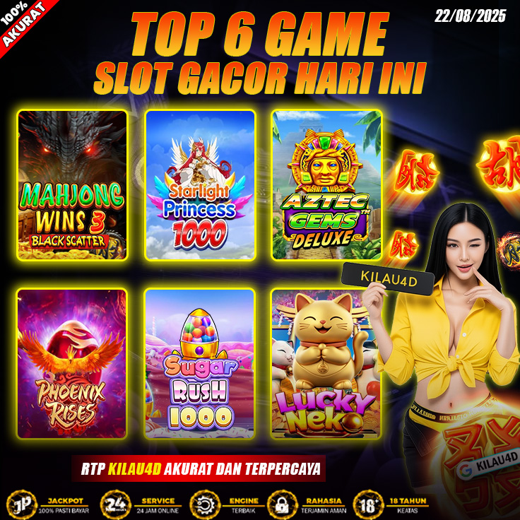PREDIKSI SLOT KILAU4D 22 AGUSTUS