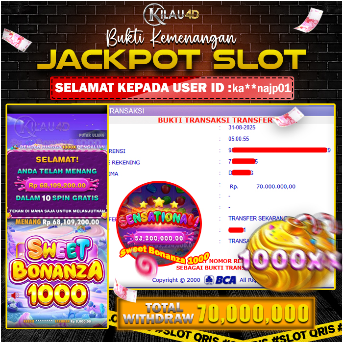 KEMENANGAN SLOT GACOR KILAU4D