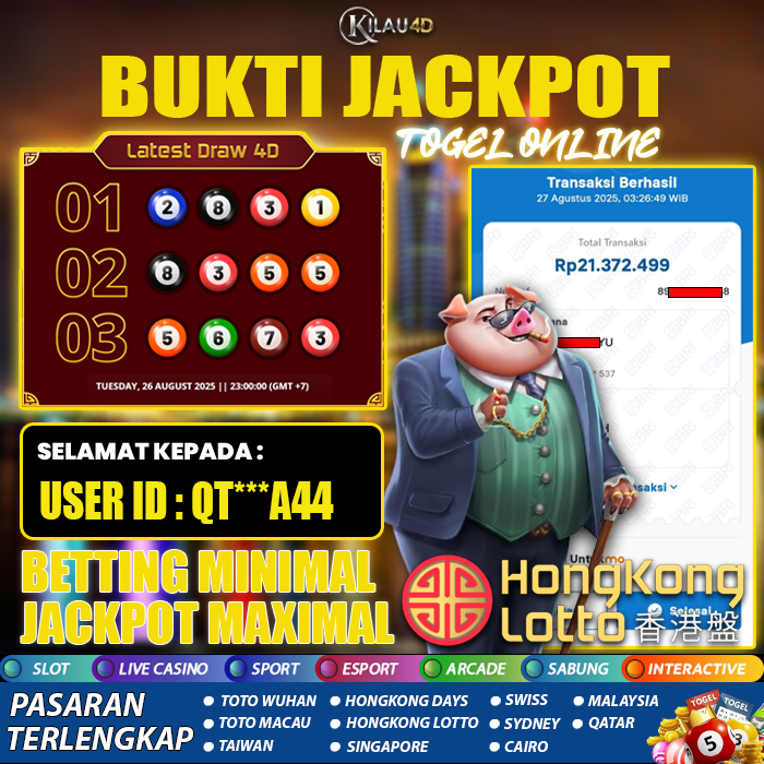 KEMENANGAN TOGEL KILAU4D