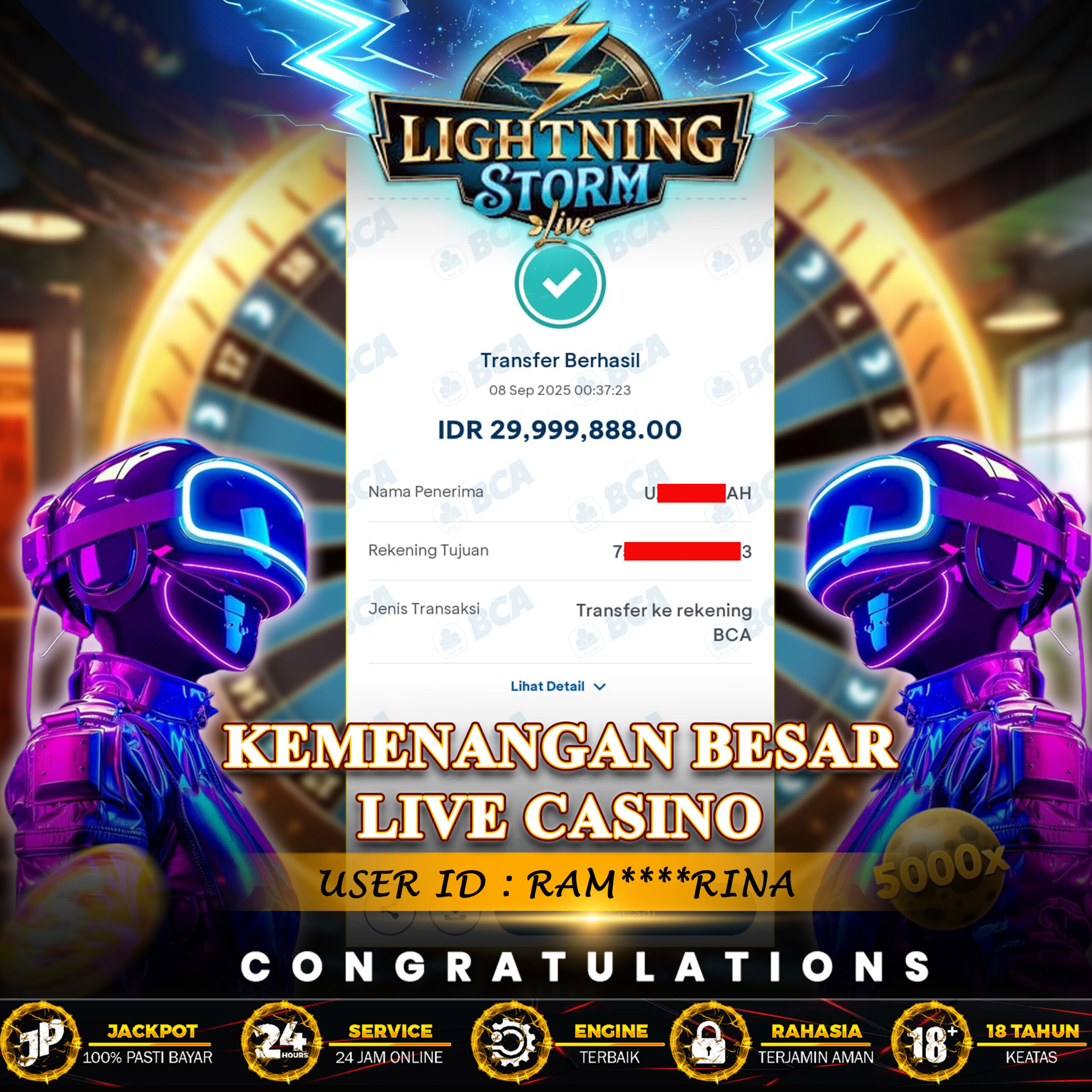 KEMENANGAN BESAR CASINO KILAU4D