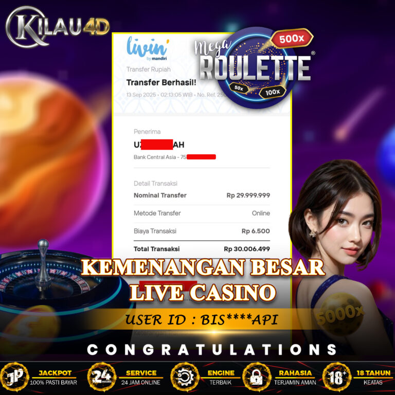 KEMENANGAN BESAR CASINO KILAU4D