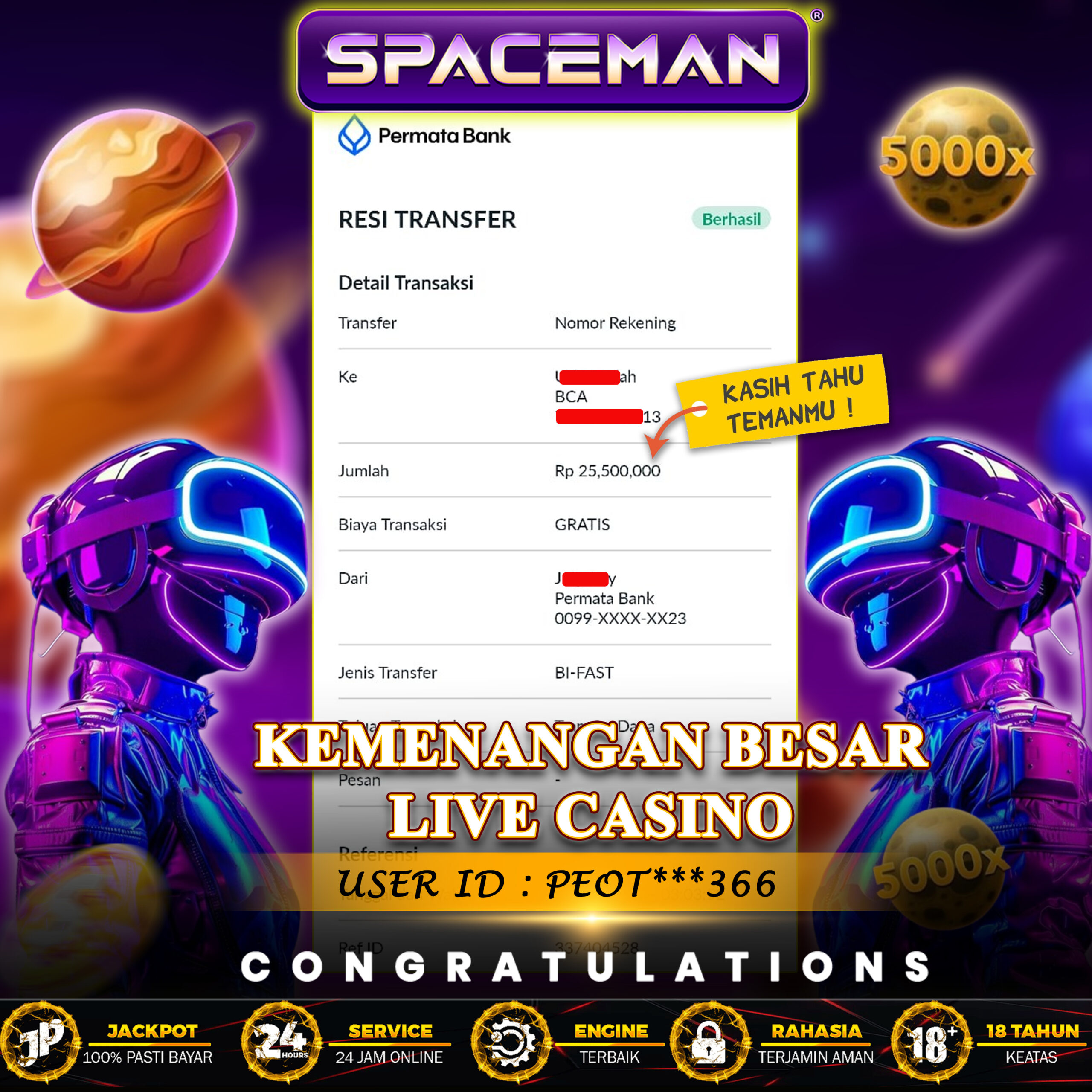 KEMENANGAN BESAR CASINO KILAU4D