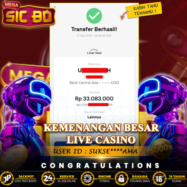 KEMENANGAN BESAR CASINO KILAU4D