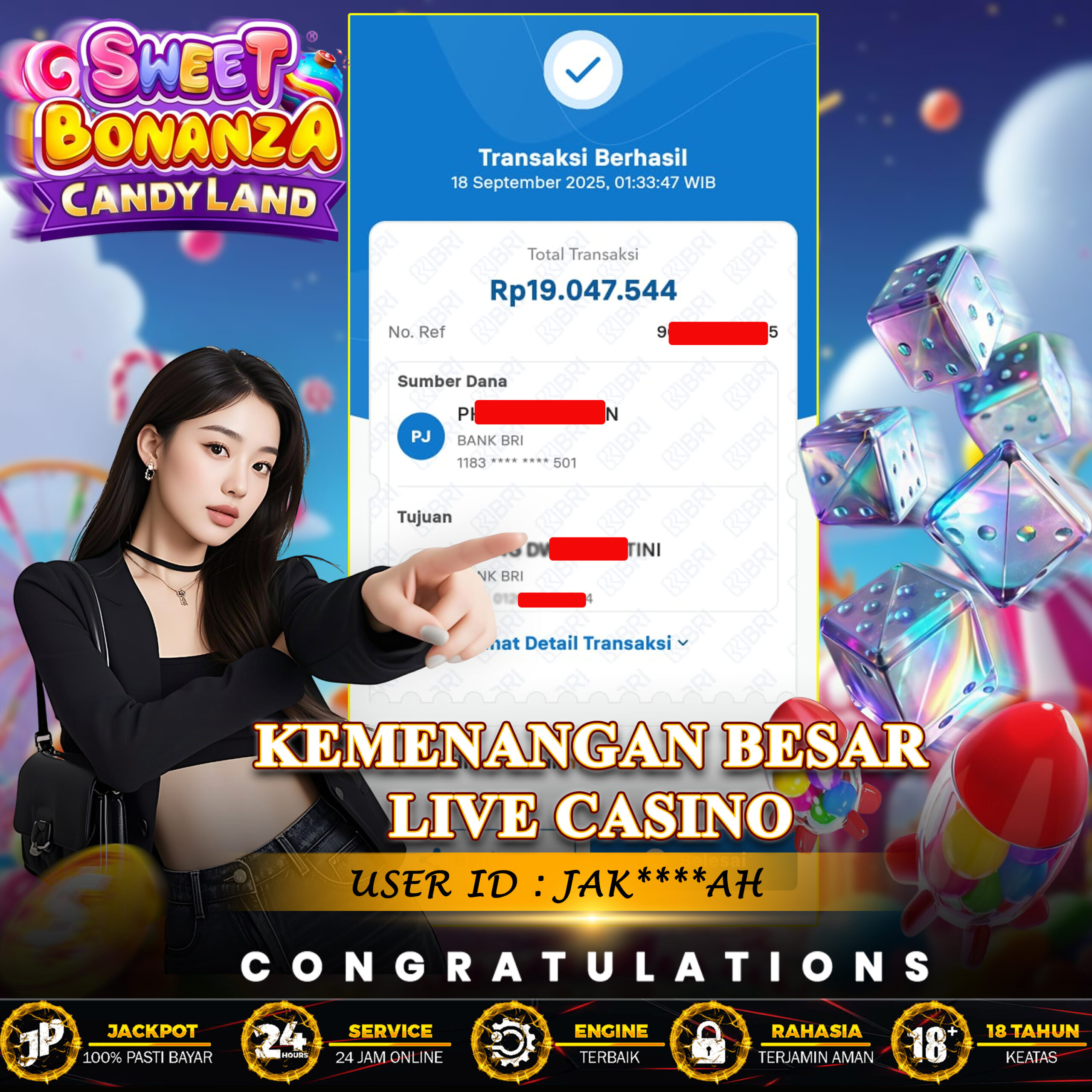 KEMENANGAN BESAR CASINO KILAU4D