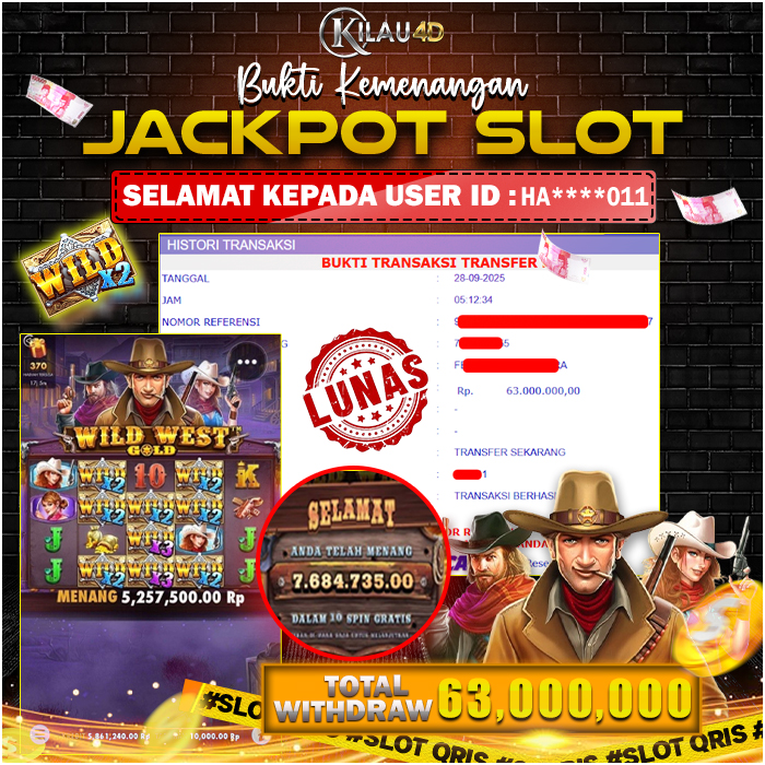 KEMENANGAN BESAR SLOT KILAU4D
