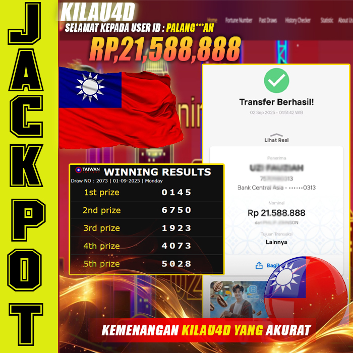 KEMENANGAN BESAR TOGEL KILAU4D