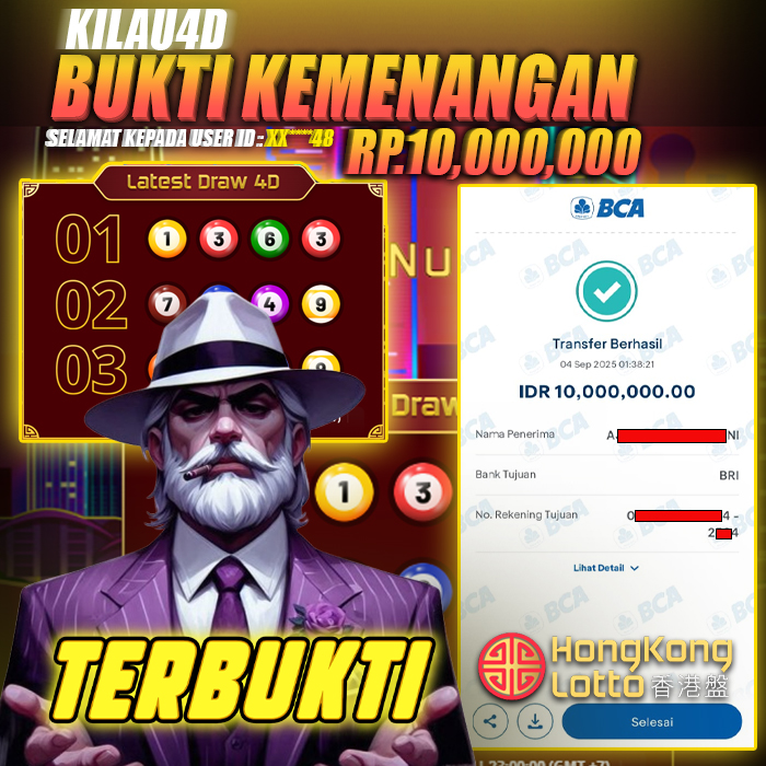 KEMENANGAN BESAR TOGEL KILAU4D