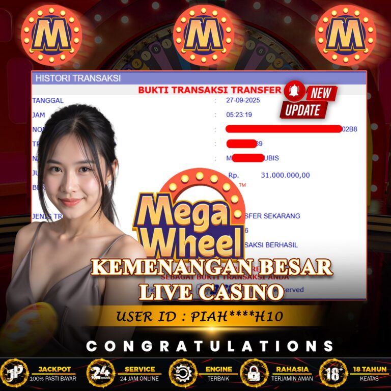 KEMENANGAN BESAR LIVE CASINO KILAU4D