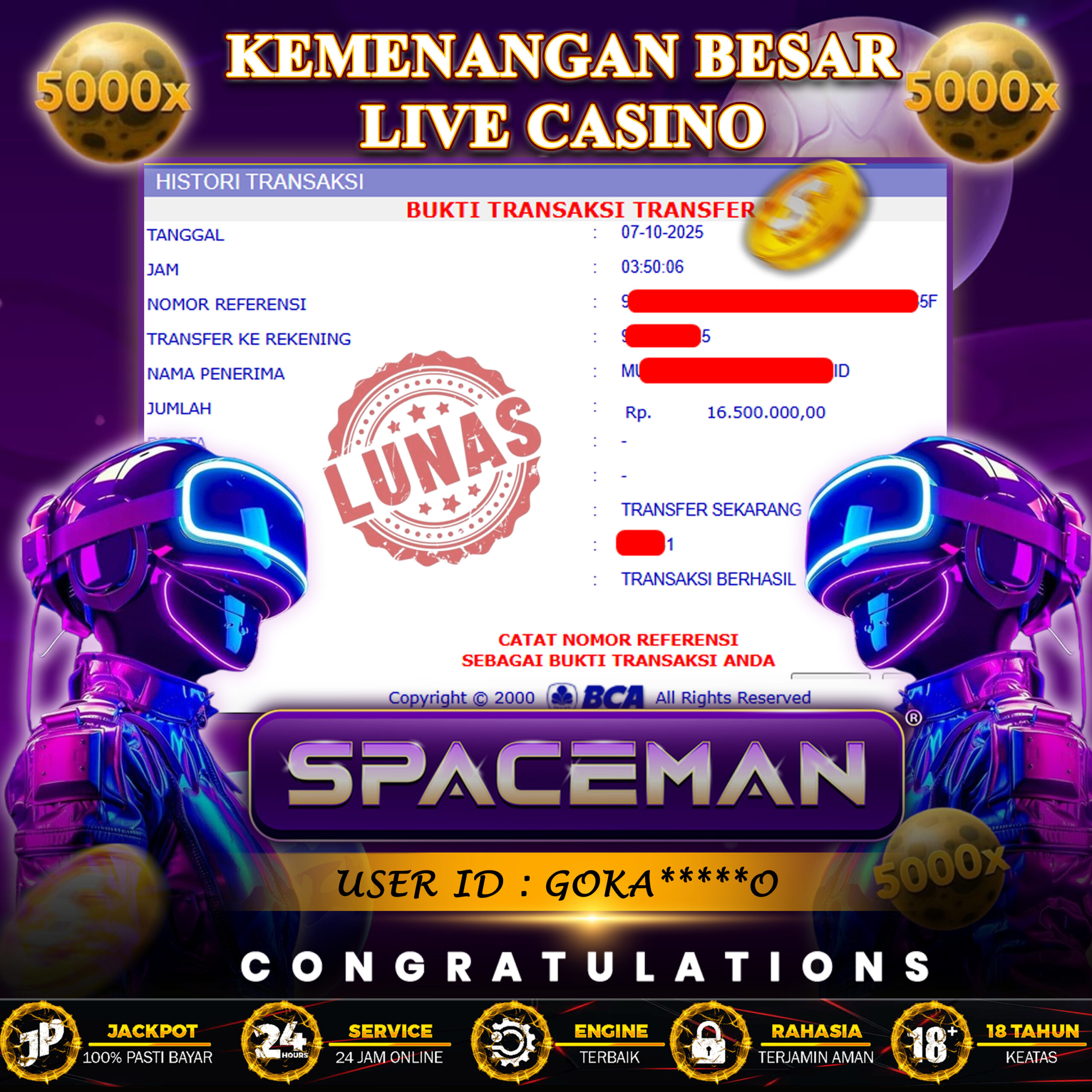 KEMENANGAN BESAR CASINO KILAU4D