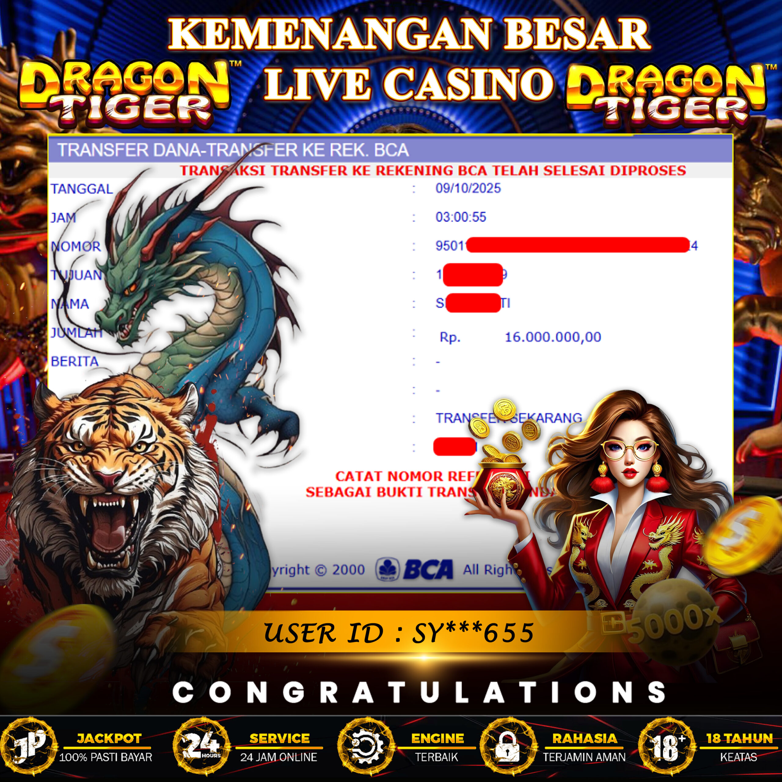 KEMENANGAN BESAR CASINO KILAU4D