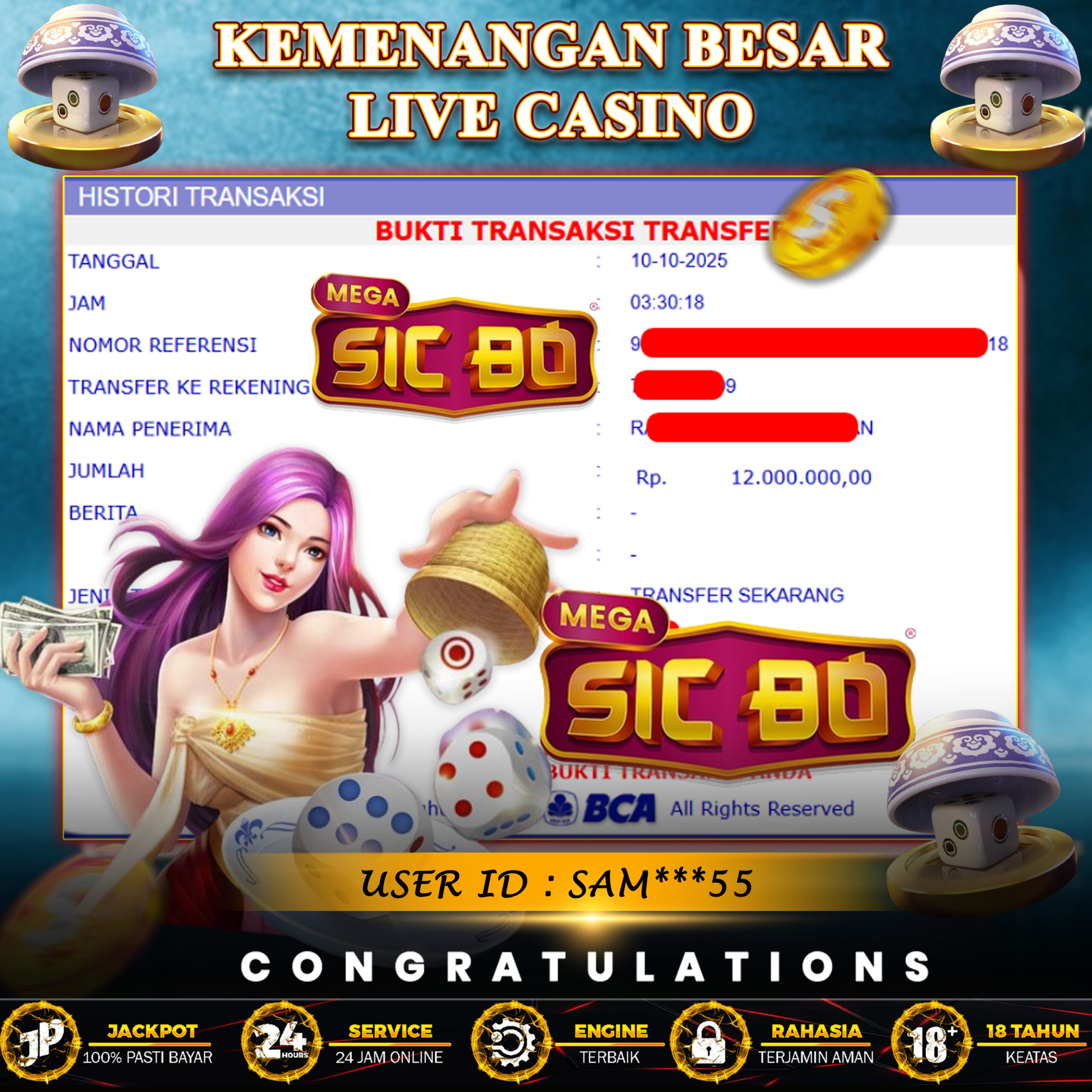 KEMENANGAN BESAR CASINO KILAU4D