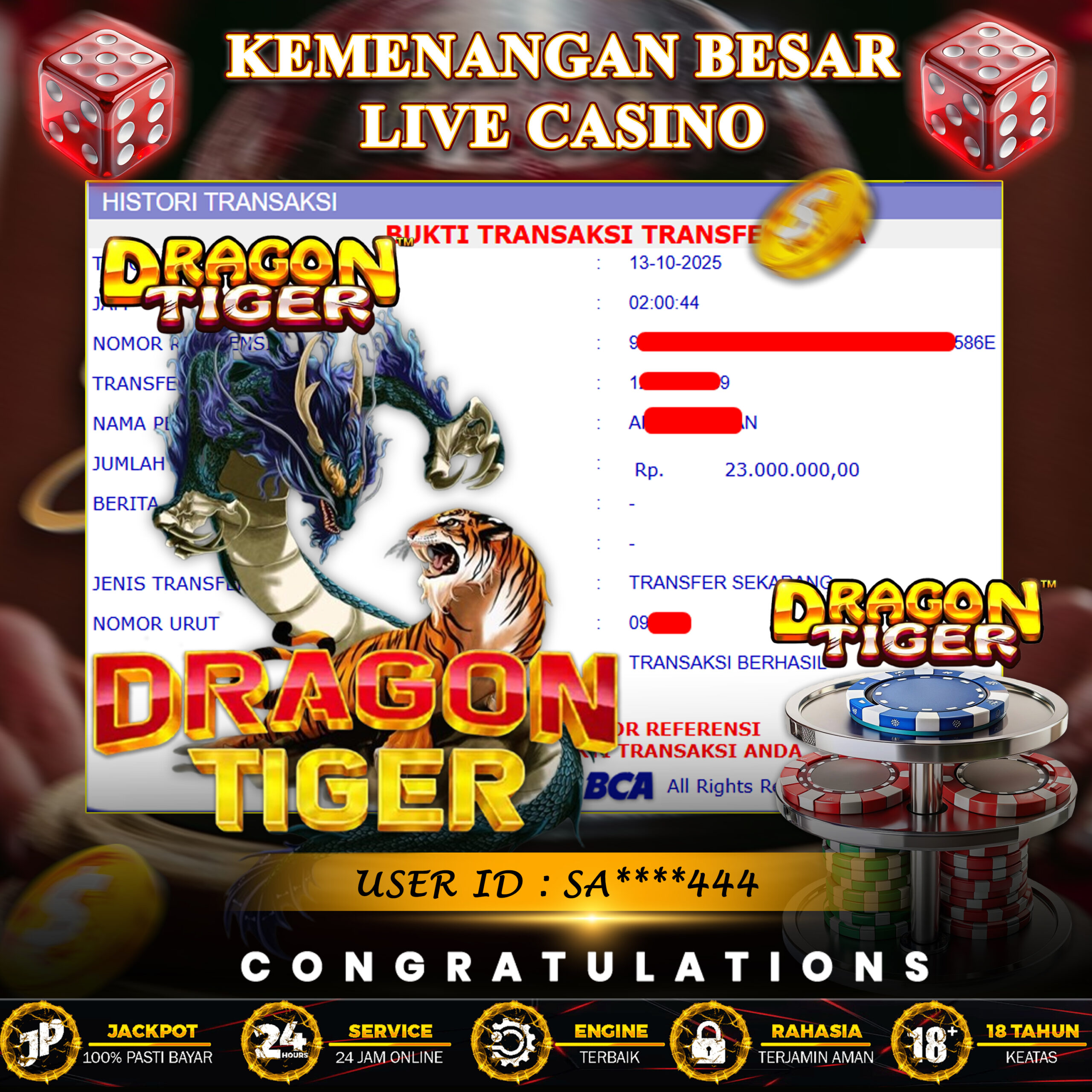 KEMENANGAN BESAR CASINO KILAU4D