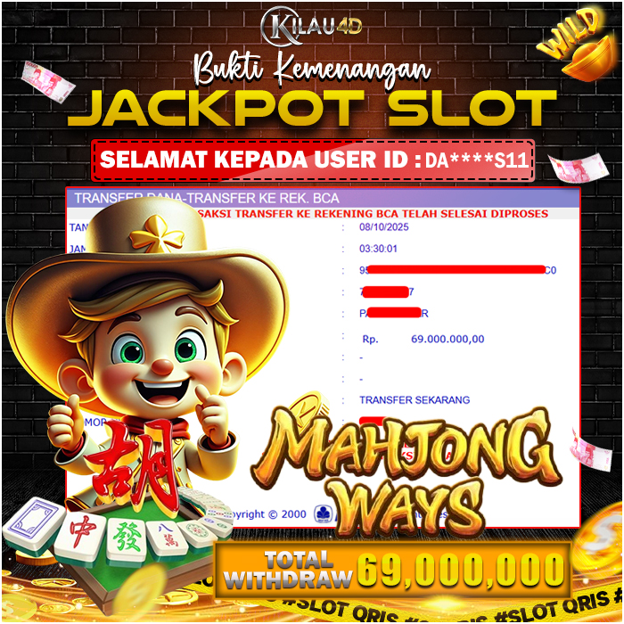 KEMENANGAN BESAR SLOT KILAU4D