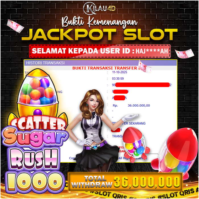 KEMENANGAN BESAR SLOT KILAU4D