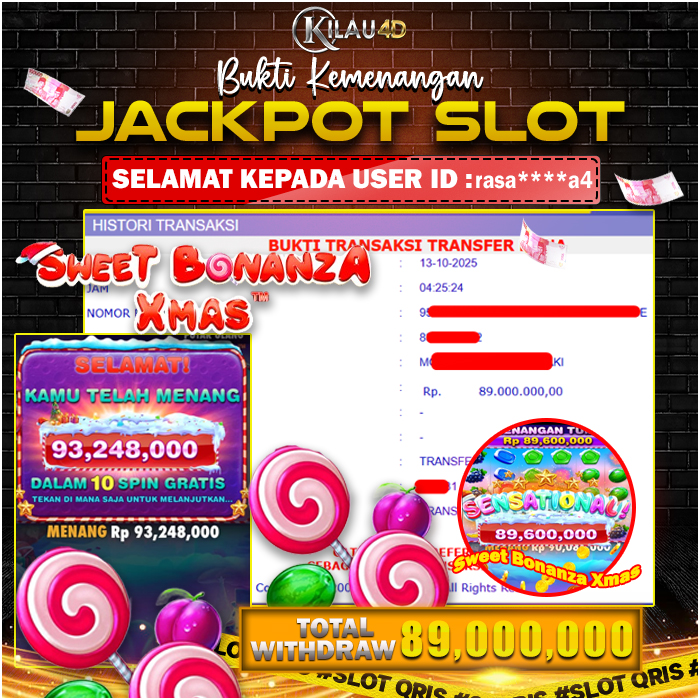 KEMENANGAN BESAR SLOT KILAU4D