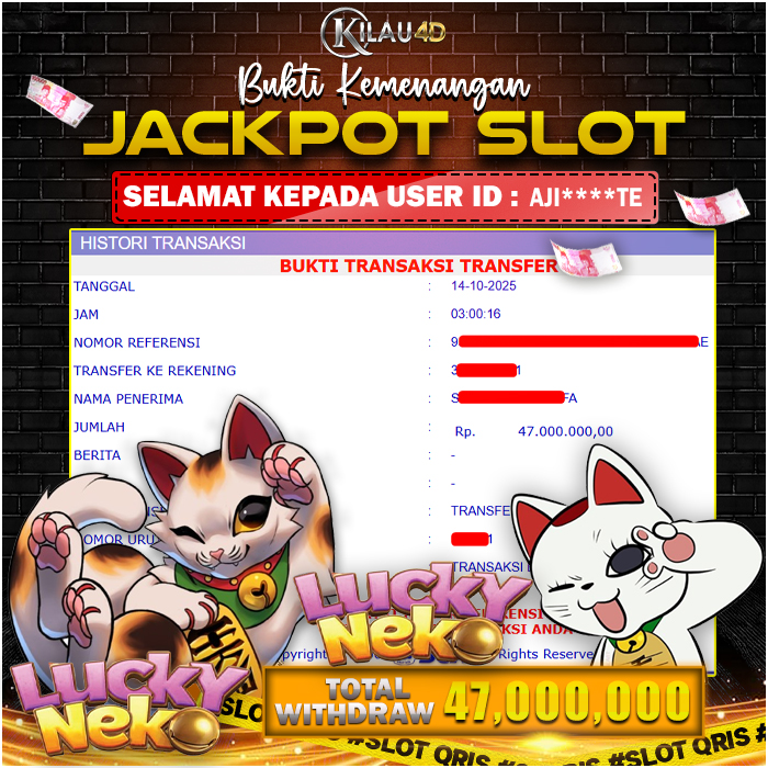 KEMENANGAN BESAR SLOT KILAU4D