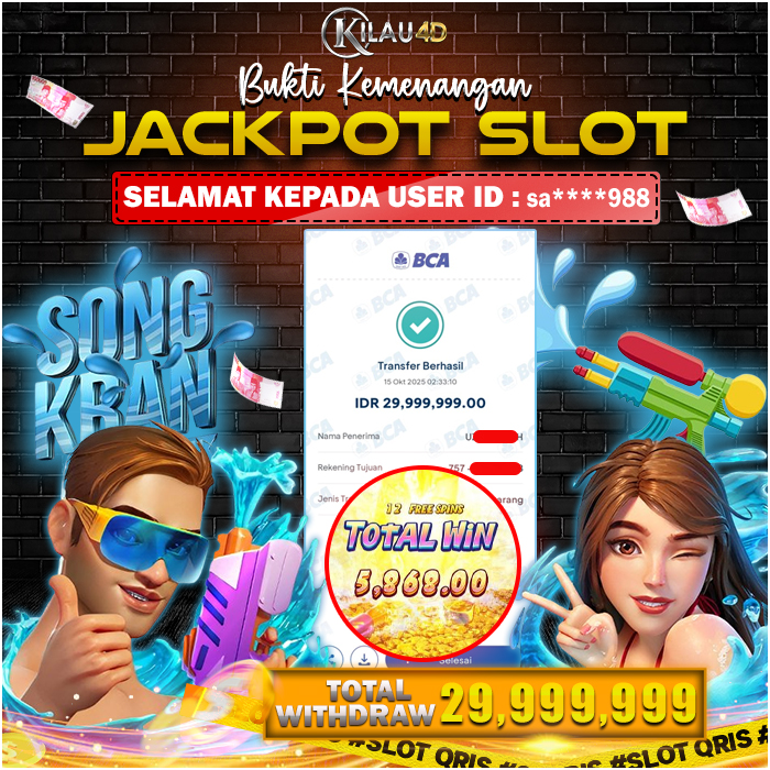 KEMENANGAN BESAR SLOT KILAU4D