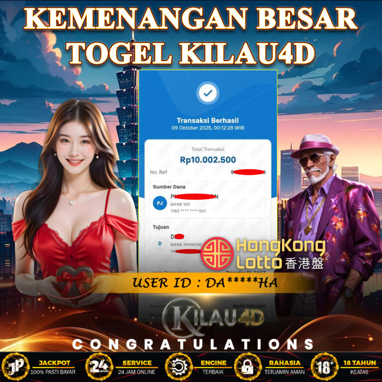 KEMENANGAN BESAR TOGEL KILAU4D