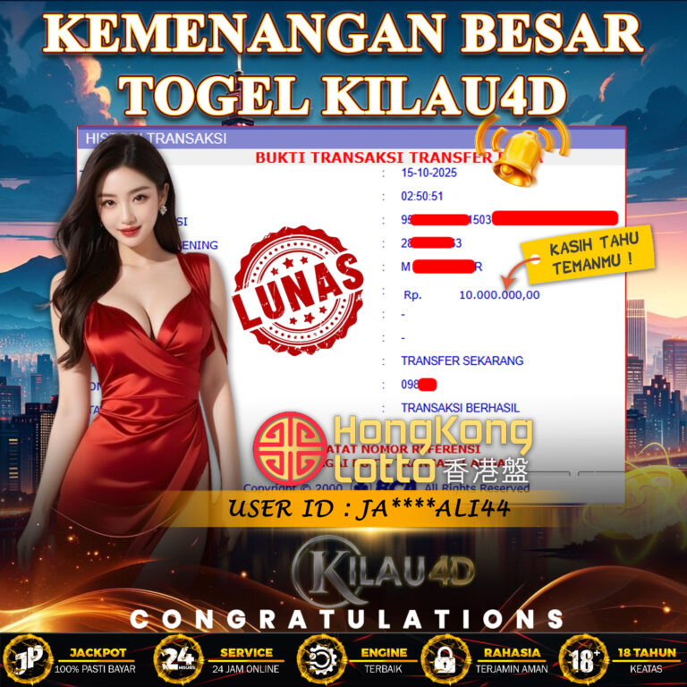 KEMENANGAN BESAR TOGEL KILAU4D
