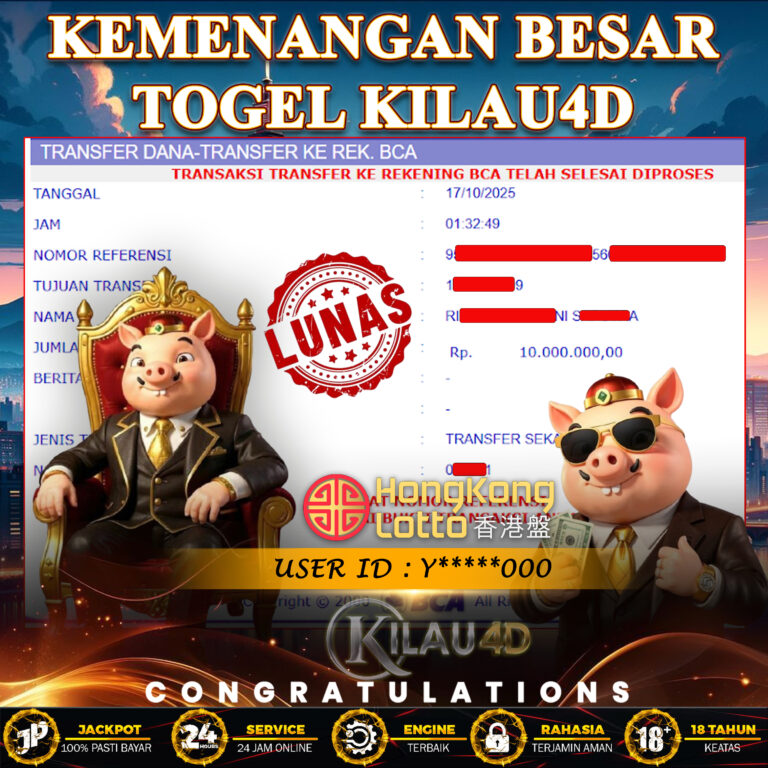 KEMENANGAN BESAR TOGEL KILAU4D