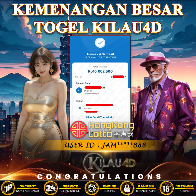 KEMENANGAN BESAR TOGEL KILAU4D