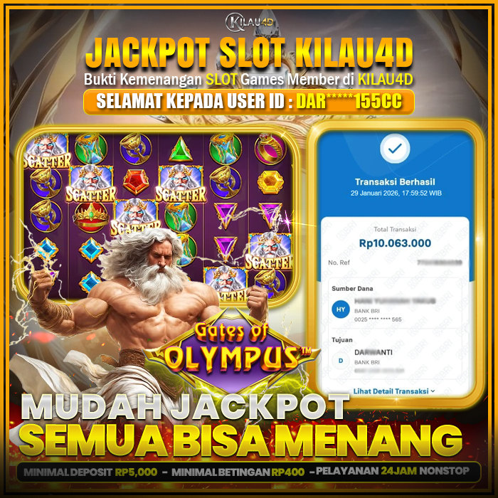 bukti kemenangan slot