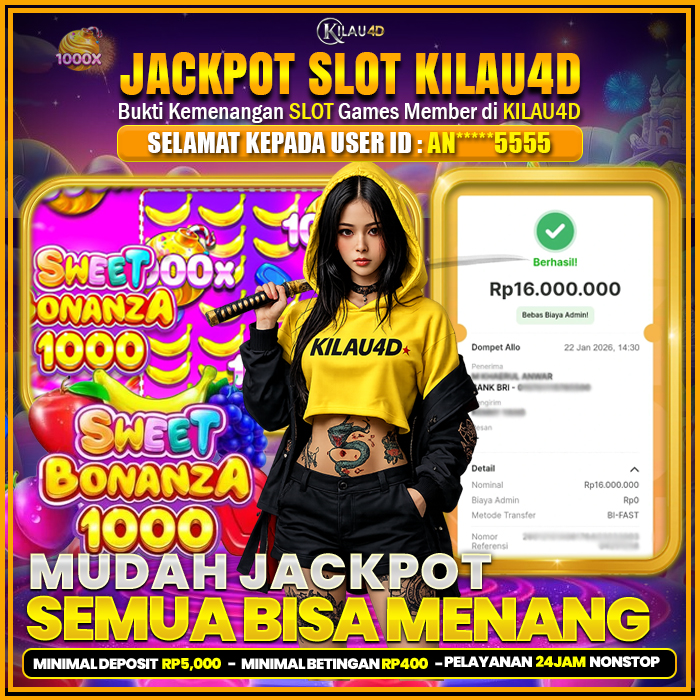 bukti kemenangan slot