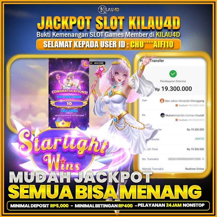 bukti kemenangan slot