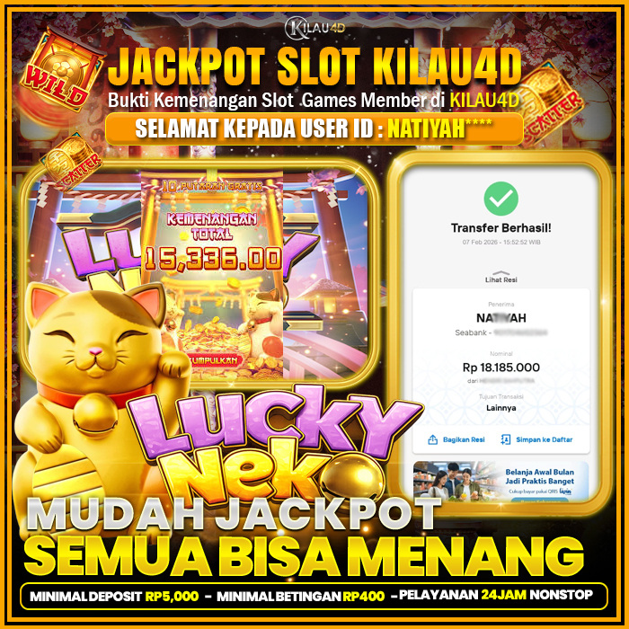 bukti kemenangan slot