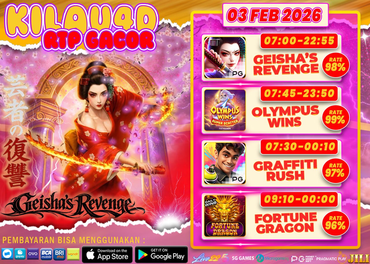 BOCORAN SLOT KILAU4D 03 FEBRUARY 2026 TERGACOR DAN GAMPANG MAXWIN