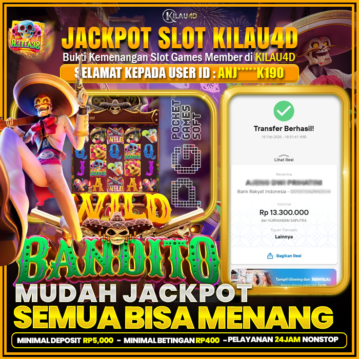 bukti kemenangan slot