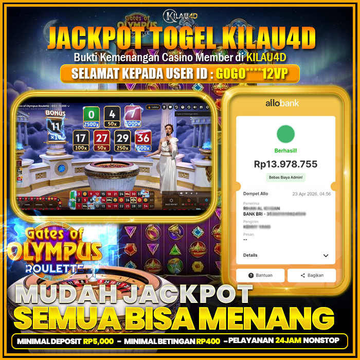BUKTI KEMENANGAN CASINO KILAU4D