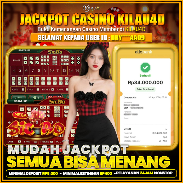 BUKTI KEMENANGAN KASINO KILAU4D