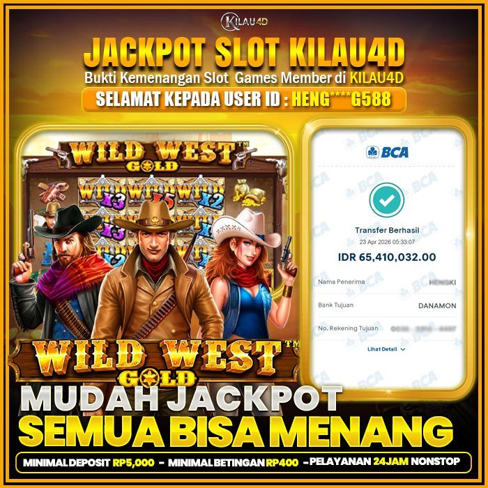 BUKTI KEMENANGAN SLOT KILAU4D