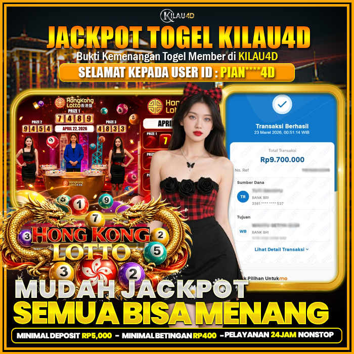 BUKTI KEMENANGAN TOGEL KILAU4D