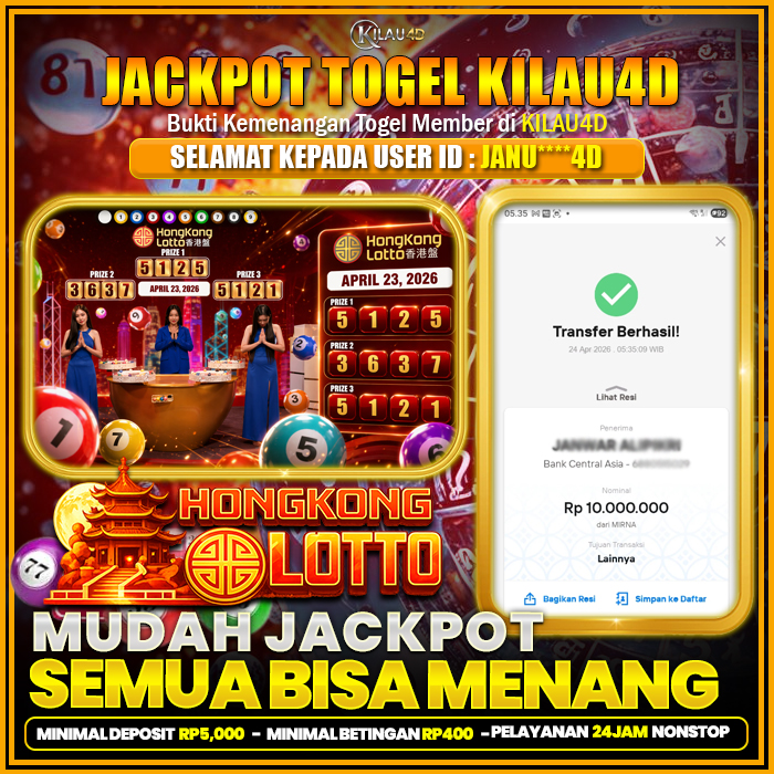BUKTI KEMENANGAN TOGEL