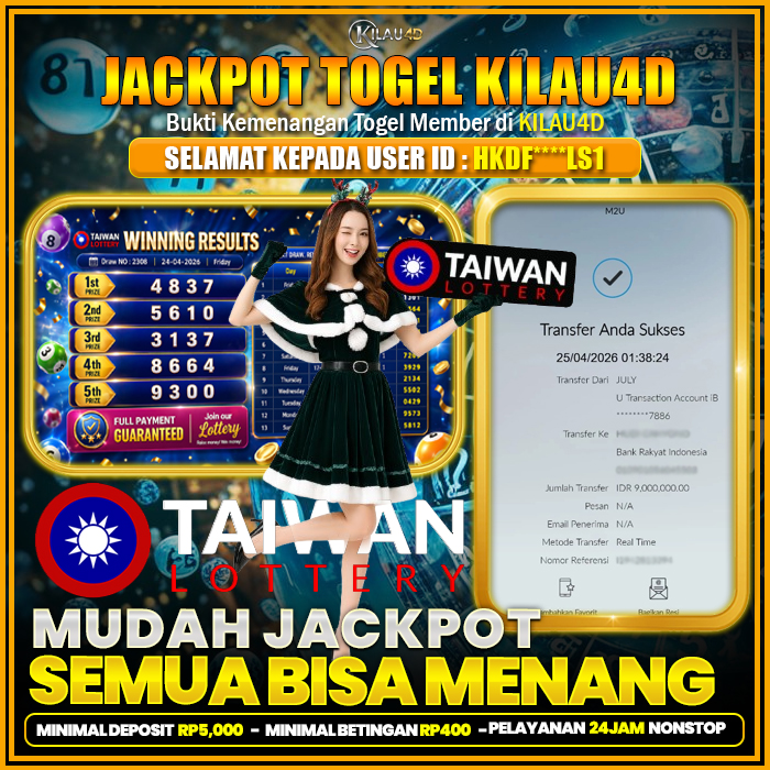 BUKTI KEMENANGAN TOGEL KILAU4D