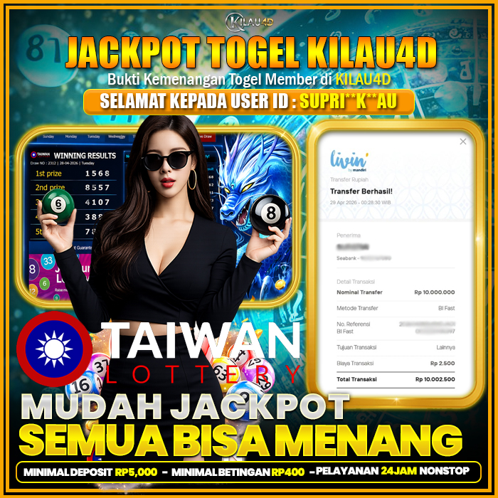 BUKTI KEMENANGAN TOGEL KILAU4D